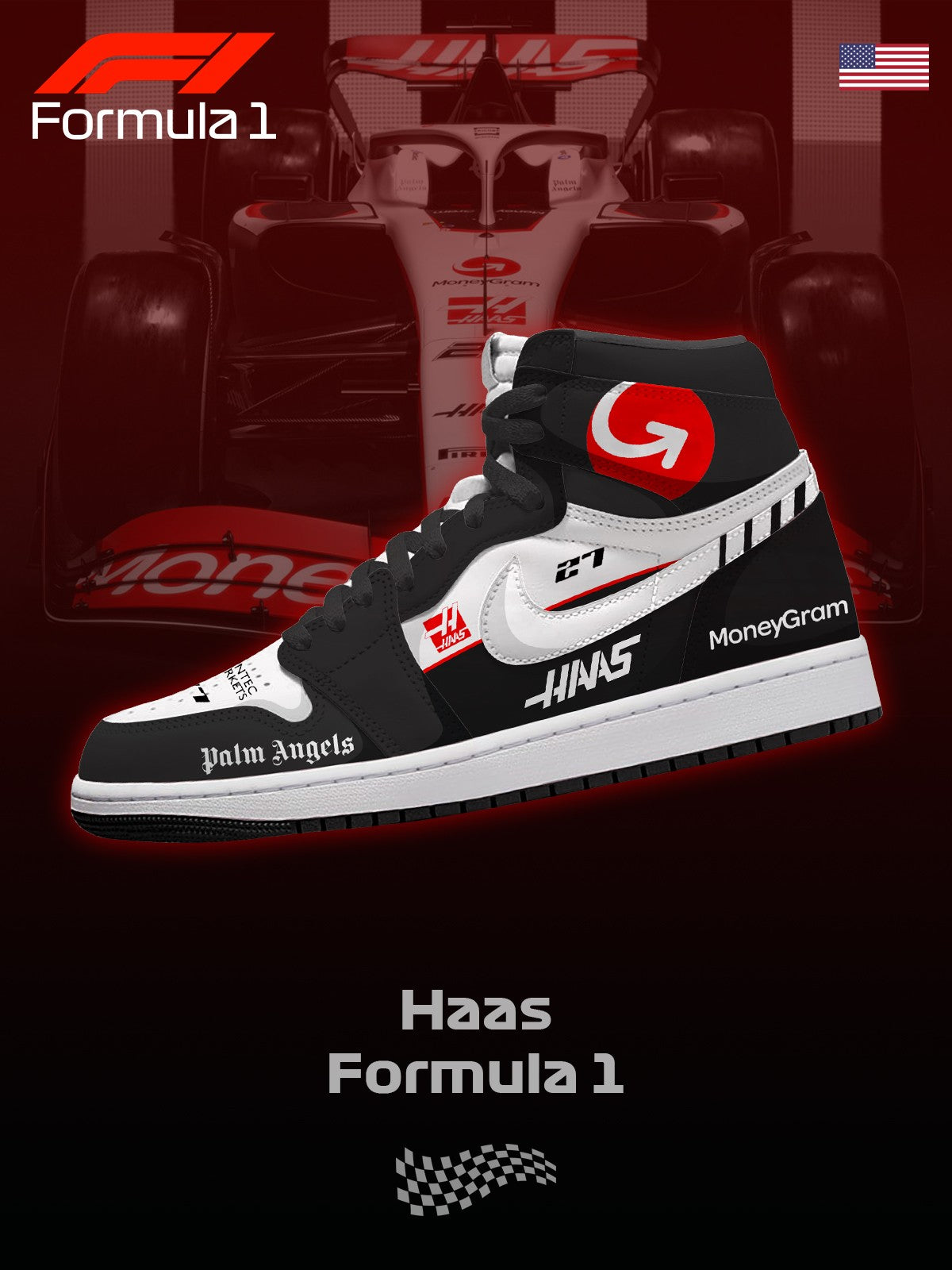 Haas F.1 V.1 High Top Shoes