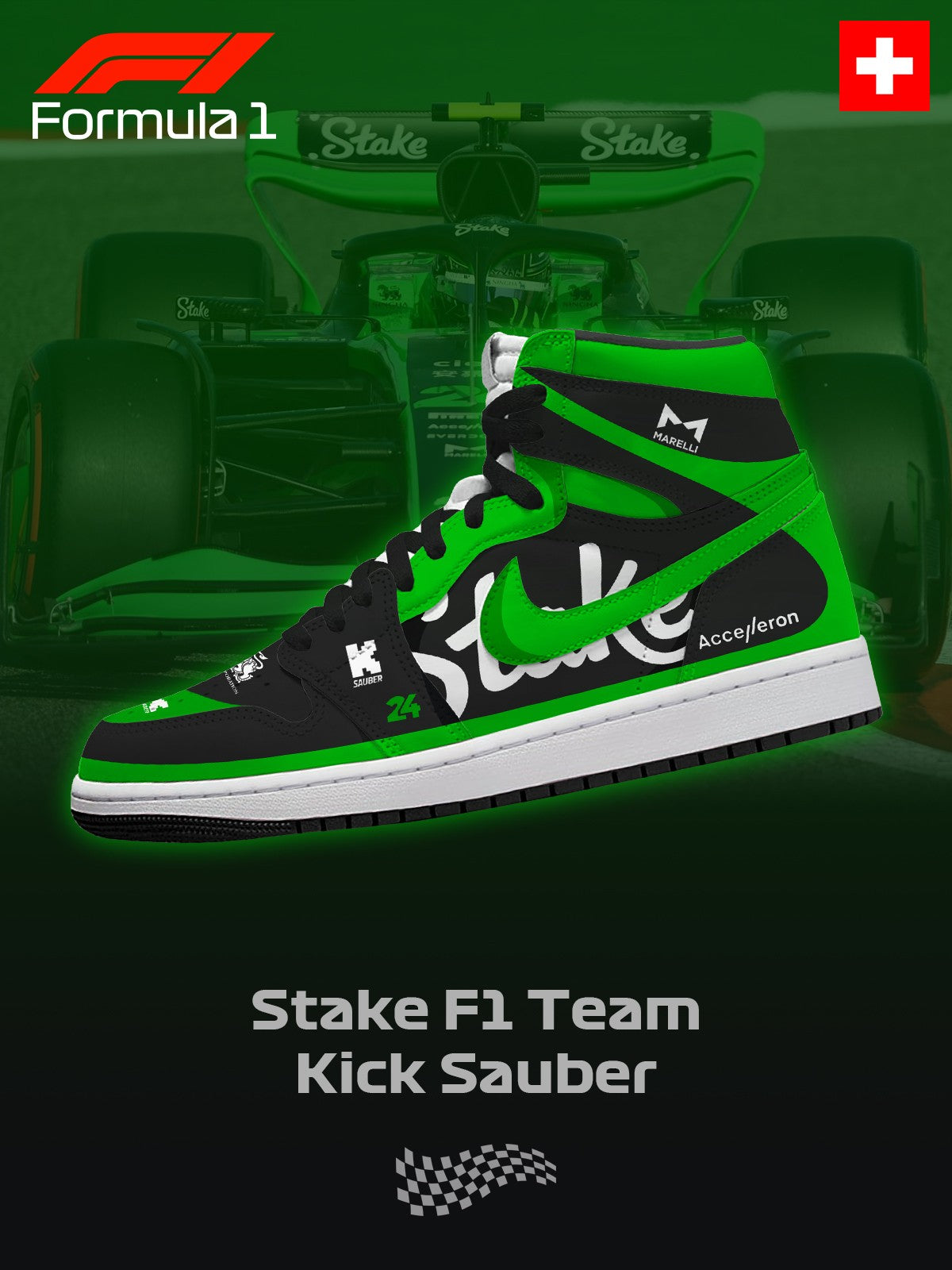 Kick Sauber F.1 V.1 High Top Shoes