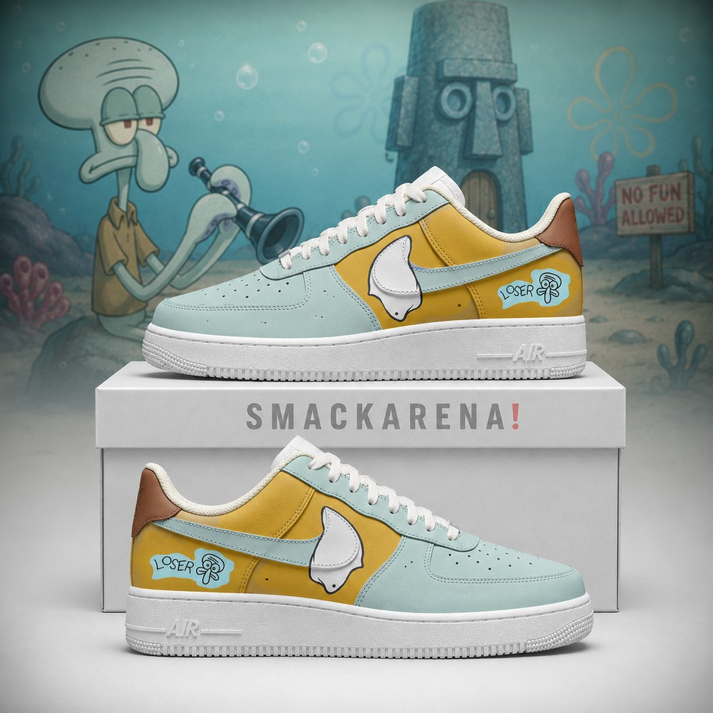 Squidward SpongeBob SquarePants Low Top Shoes