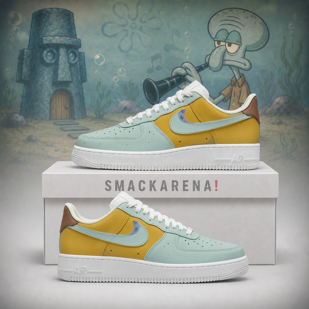 Squidward V.1 SpongeBob SquarePants Low Top Shoes