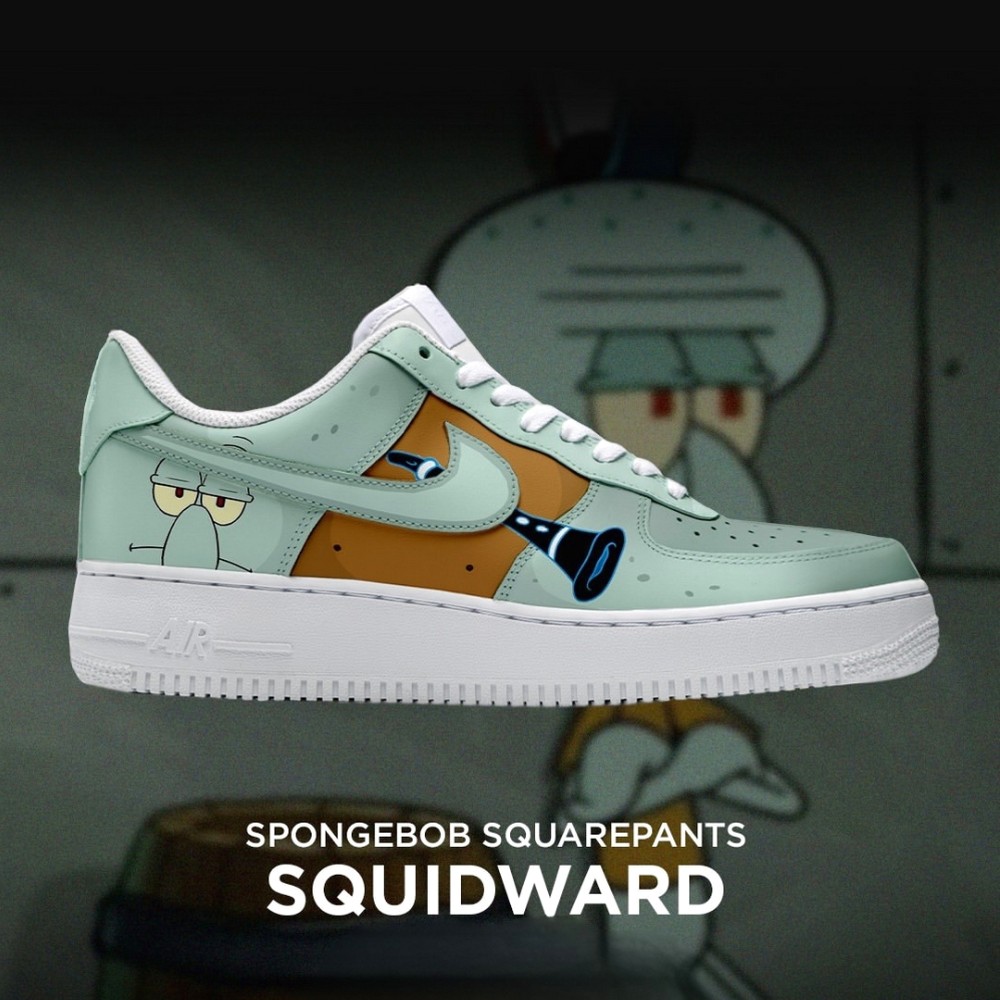 Squidward V.2 SpongeBob SquarePants Low Top Shoes